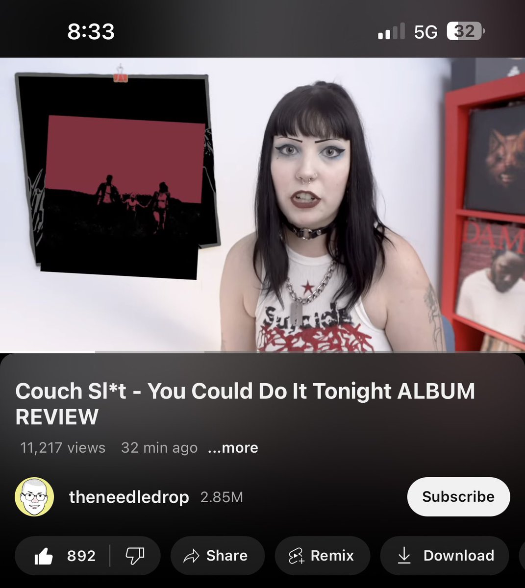 meth. (@meth_band) on Twitter photo big shout out to the homie <a href="/AnnieisUndead/">🪰Annie is Undead🔪</a> for naming dropping us on a <a href="/theneedledrop/">Music’s Anthony Fantano</a> review 🖤 insane that we are mentioned alongside great bands like <a href="/ChatPileBand/">Chat Pile</a>, <a href="/intercoursect/">intercourse (band)</a>, and of course Couch Slut. big shout out to the homie <a href="/AnnieisUndead/">🪰Annie is Undead🔪</a> for naming dropping us on a <a href="/theneedledrop/">Music’s Anthony Fantano</a> review 🖤 insane that we are mentioned alongside great bands like <a href="/ChatPileBand/">Chat Pile</a>, <a href="/intercoursect/">intercourse (band)</a>, and of course Couch Slut.