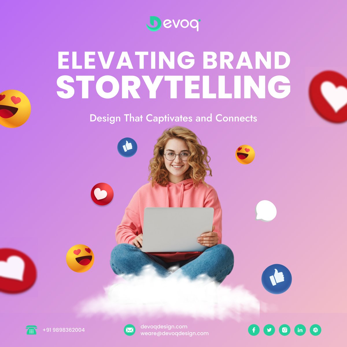 'We're the UI/UX designers who believe storytelling shouldn't be a snoozefest. Let's make your brand story so engaging, users will forget they're just using an app.' Visit our website for more details : devoqdesign.com Email Us : sales@devoqdesign.com #UIUX #UXUI