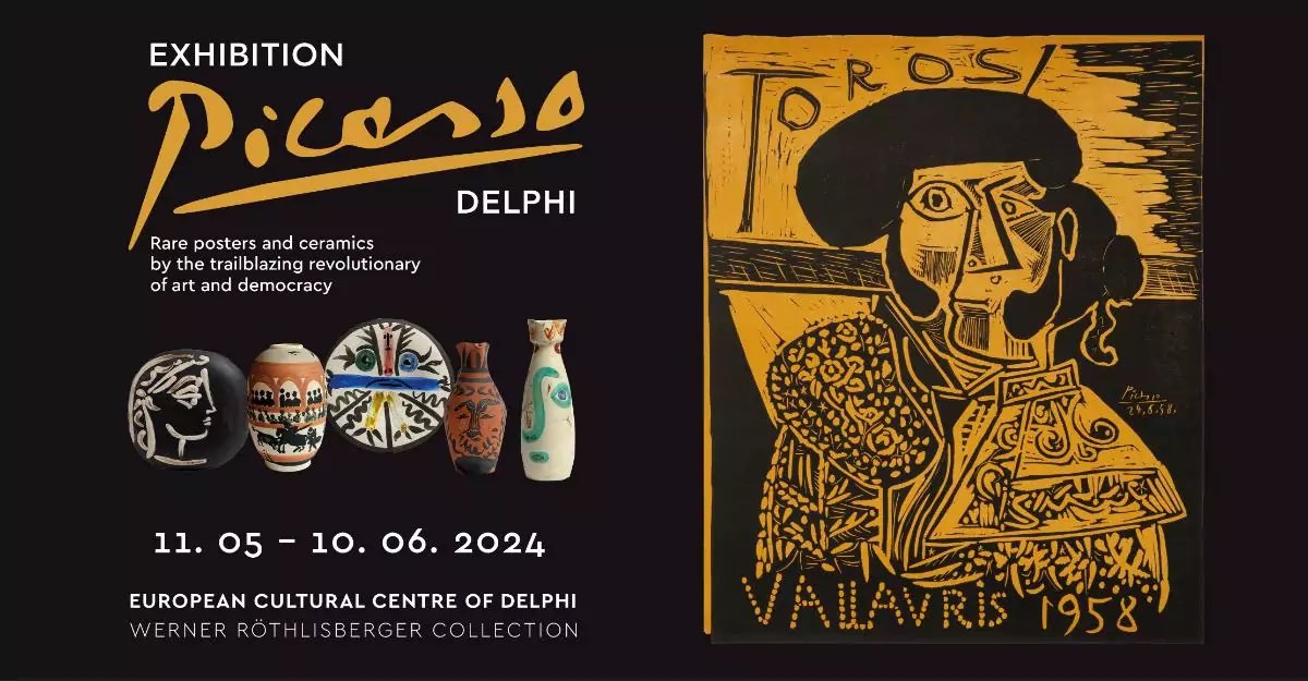 #Exhibition
Pablo Picasso – Rare posters 🧮 & ceramics by the trailblazing revolutionary of art and democracy

Until 10/06/2024
📍European Cultural Centre of Delphi 

🔗 search.app/HENBqk8nWujjjL… #Art #Posters #PabloPicasso #Ceramics #visualarts #Delphi #culture 🖼️