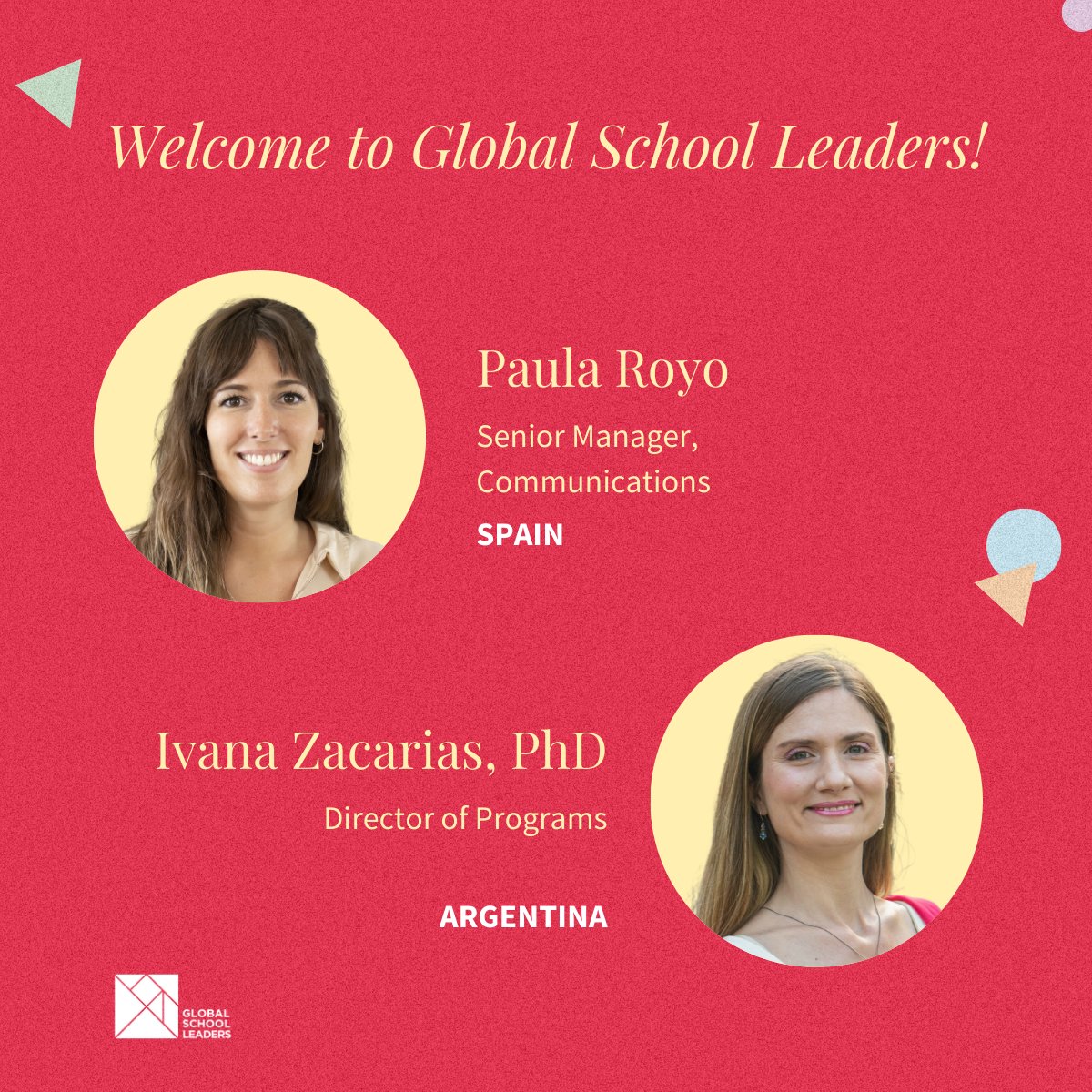 Welcoming two new members to the team!💫 ✨Paula brings over a decade of experience in communication, social media, recruitment, and community-building. ✨Ivana has over 15 years of experience in improving education equity and quality at NGOs, academia, & the government.