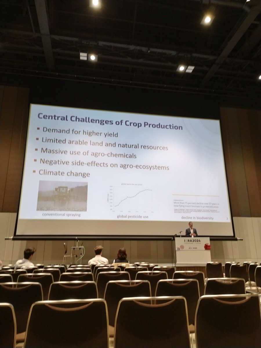 TzoumasGeorgios's tweet image. Join us at our second session on Agricultural Robotics and Sustainability 😊
Workshop at @ieee_ras_icra 2024 on Robotics and Sustainability a bidirectional relationship. Room G7 at the North exhibition hall 😁