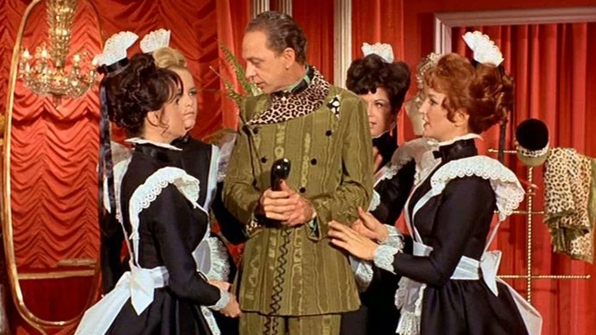 #SundayNightClassic
The Love God? (1969) by #NatHiken
w/#DonKnotts #AnneFrancis #EdmondOBrien
After a con man turns his bird-watching journal into a girlie magazine, a virginal ornithologist becomes an unlikely sex symbol.
“So many women... Not enough man.”
#Comedy #Romance