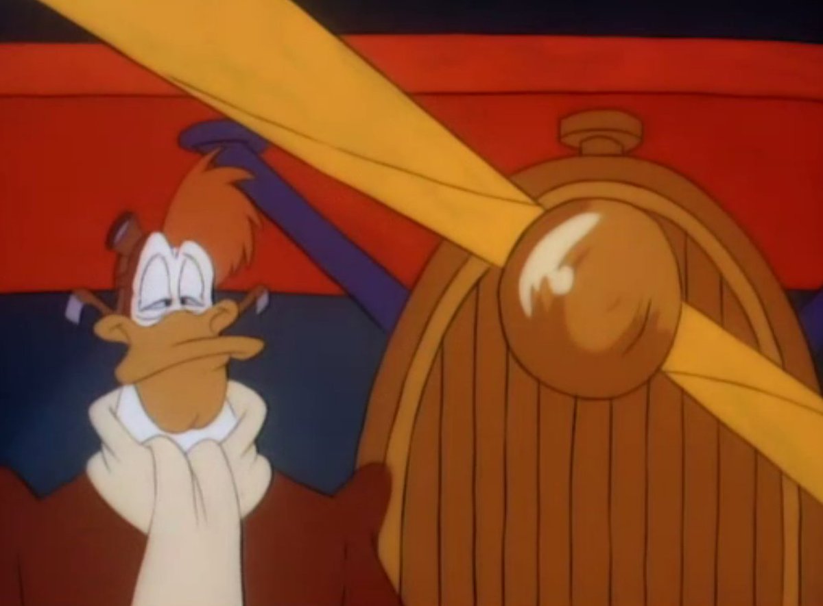 I just realized this bitch had people thinking he was Darkwing Duck AND Gizmoduck.