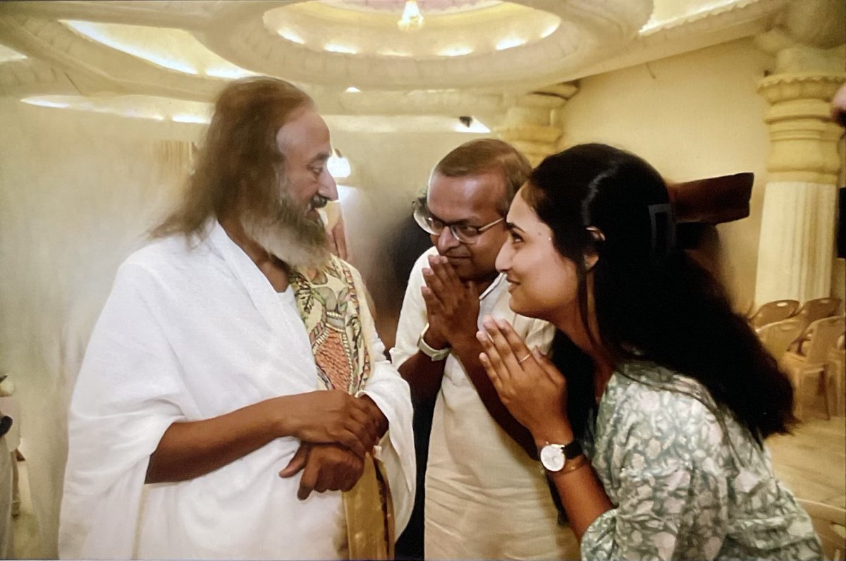 It is unique to celebrate the birth of an unborn. Happy birthday Gurudev ❤️

It is an honour, privilege and a responsibility to be living in the same time! Grateful 🙏🏻🤍
#gurudev #happybirthdaygurudev #master