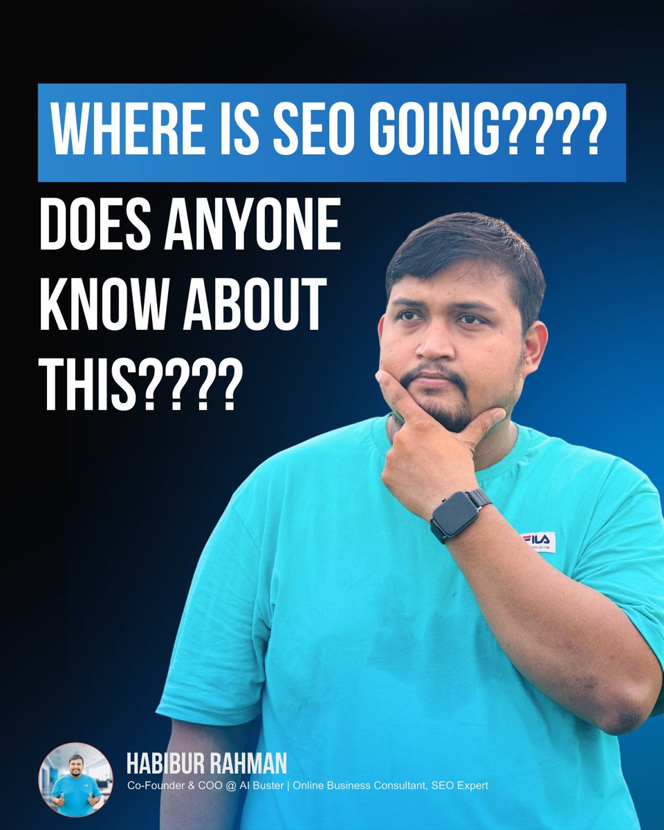 I'm curious about what people think about Google and SEO. Do you believe that some people really know how to rank at the top, or is it more about luck, with even the experts unsure about what works? 💻🤔

#googleseo #seotips #digitalmarketing #seostrategy #seoexperts