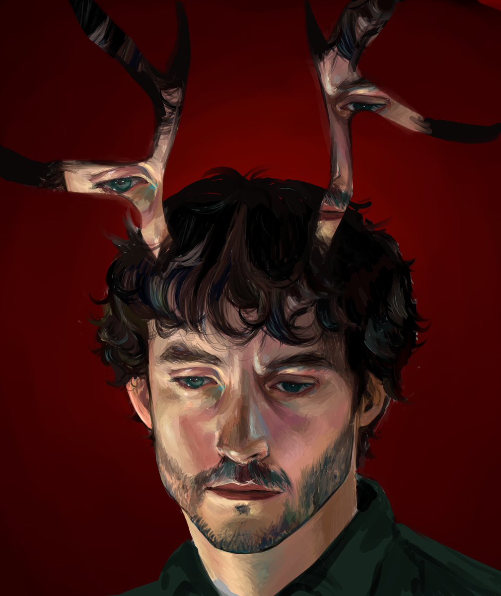 Here’s some Will Graham art I made today🧍‍♀️