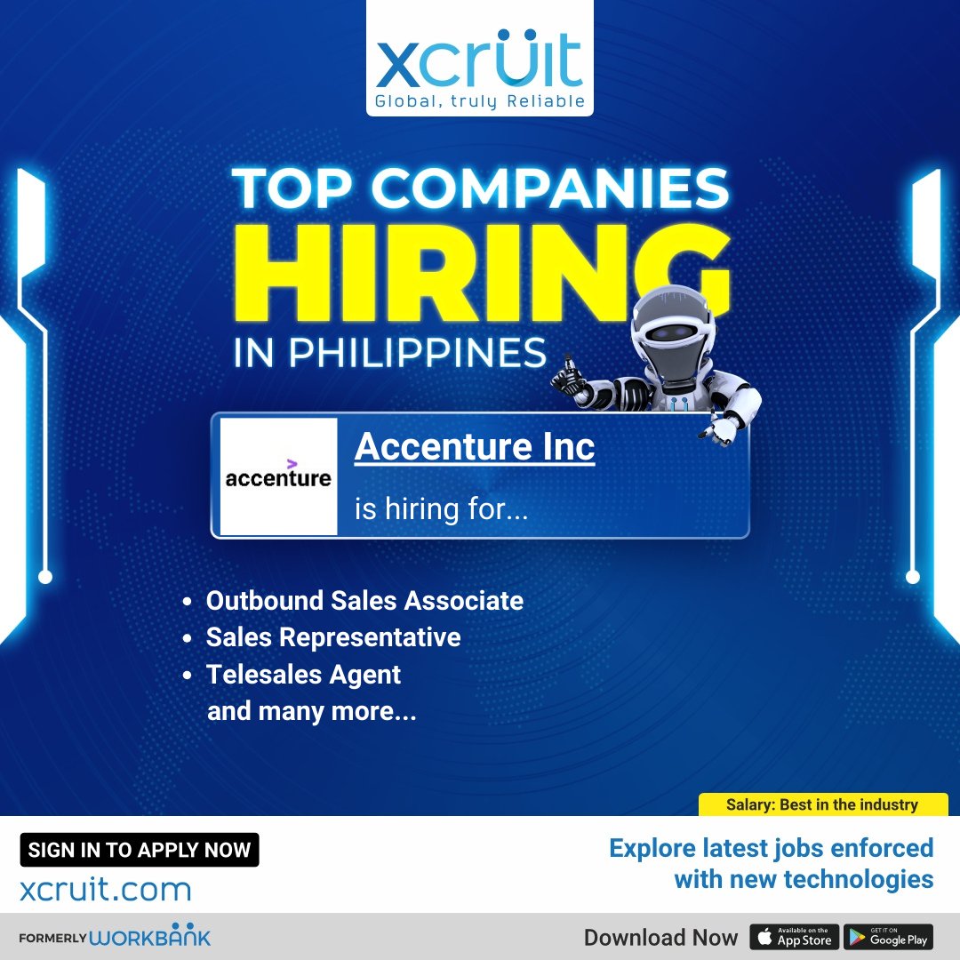 Xcruit's tweet photo. Join us in the Philippines! With Monday, comes a fresh start and endless opportunities. Let's make every day count for progress and success!
Apply now!
https://t.co/NRgMSNQEVB
#Xcruit #JustXcruitBro #Recruitorr #jobshiring #Hiringalert #hiringjobs #jobseekers #hiringph #hiringnow https://t.co/z23CpJB2am