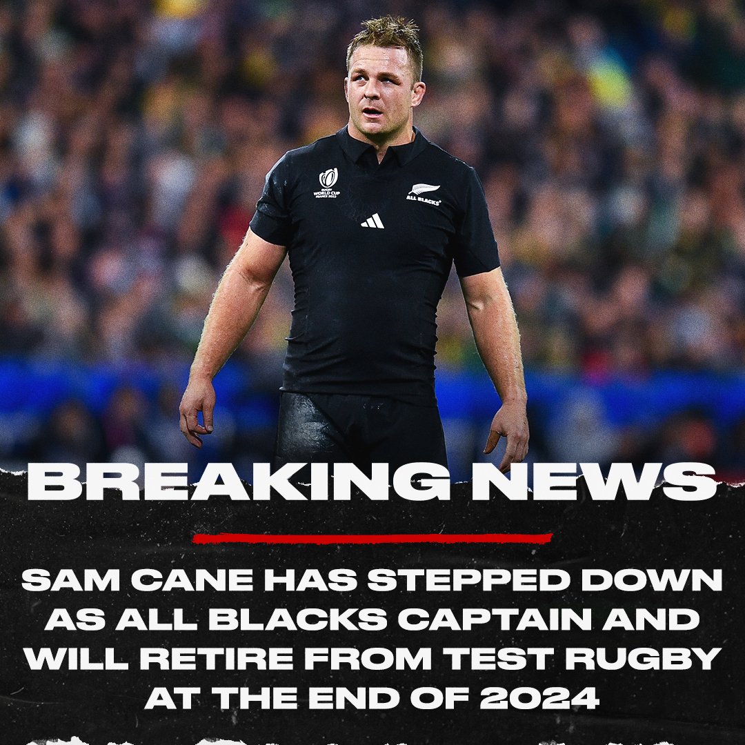 Sam Cane's time as @AllBlacks captain has come to an end. Who is your tip to replace him? MORE📝: tinyurl.com/yc6j4c6f