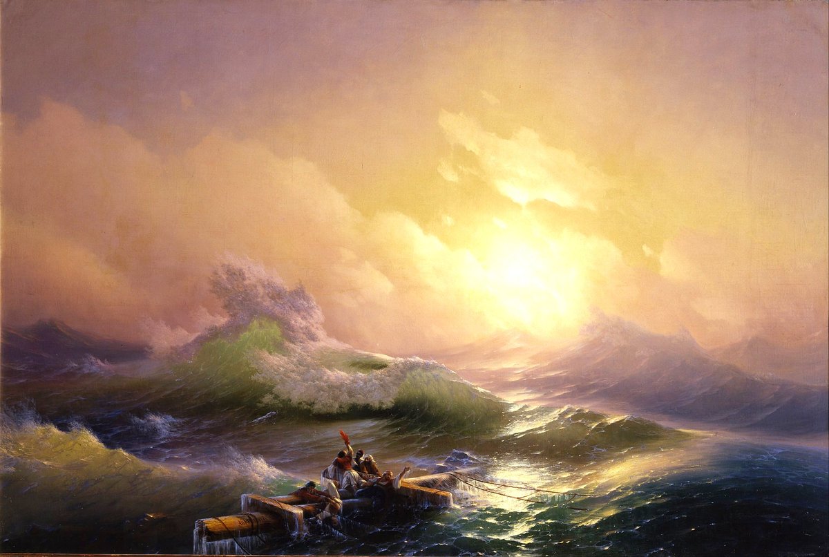 #DilloConUnDipinto su
#VentagliDiParole 

Ora che l'avete conosciuta, la luce,
che cosa ne farete, della vostra oscurità?
(Alda Merini)

🎨 Ivan Ayvazovsky