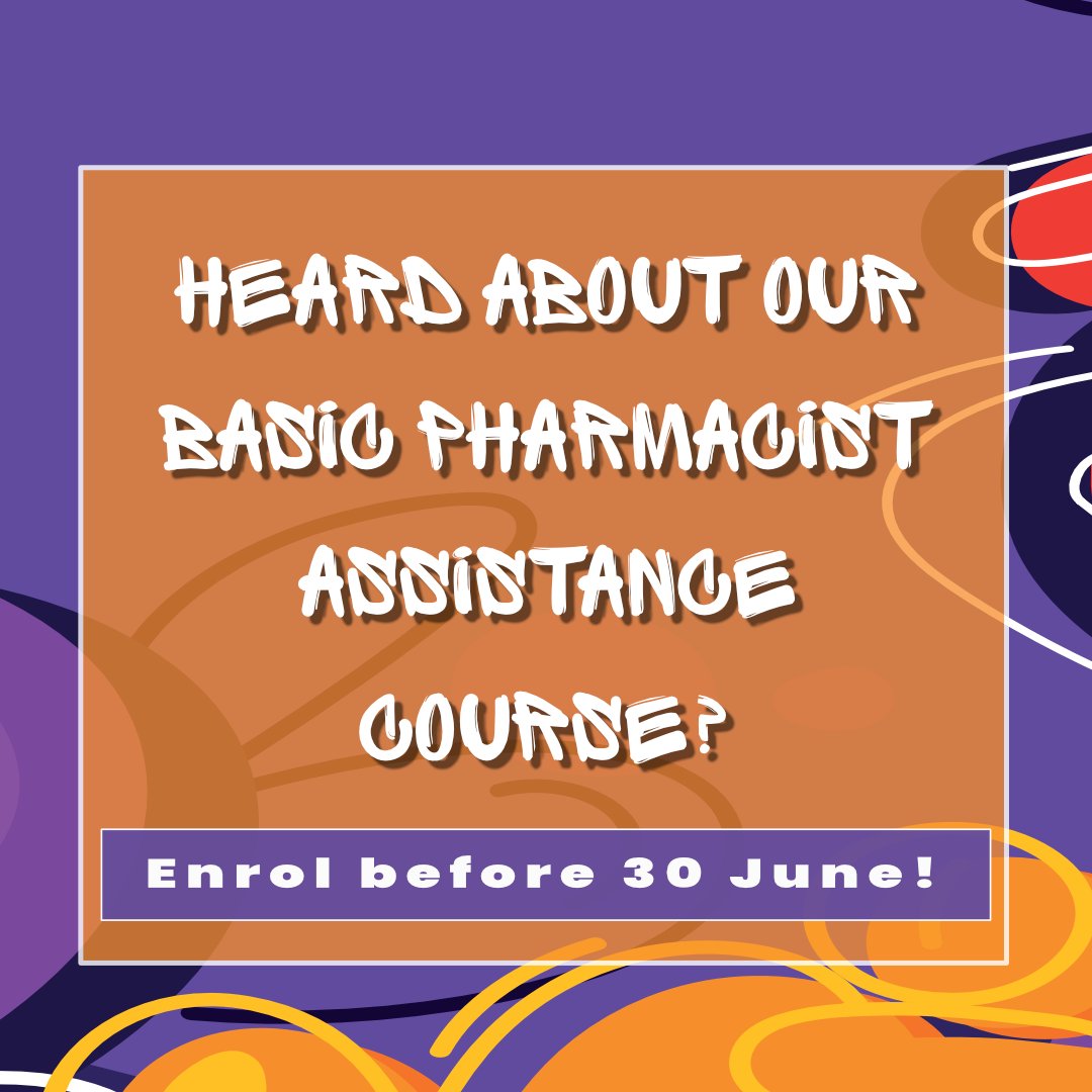 HealthScienceA's tweet image. 📚 Ready to enroll in our Pharmacist Assistance Training Programme? Ensure you meet the prerequisites: competency in mathematical literacy and communication at NQF level 2. 🚀 Start your rewarding journey with us today! #EnrollNow  ow.ly/Zzrb50RAMPG  #HealthScienceAcademy
