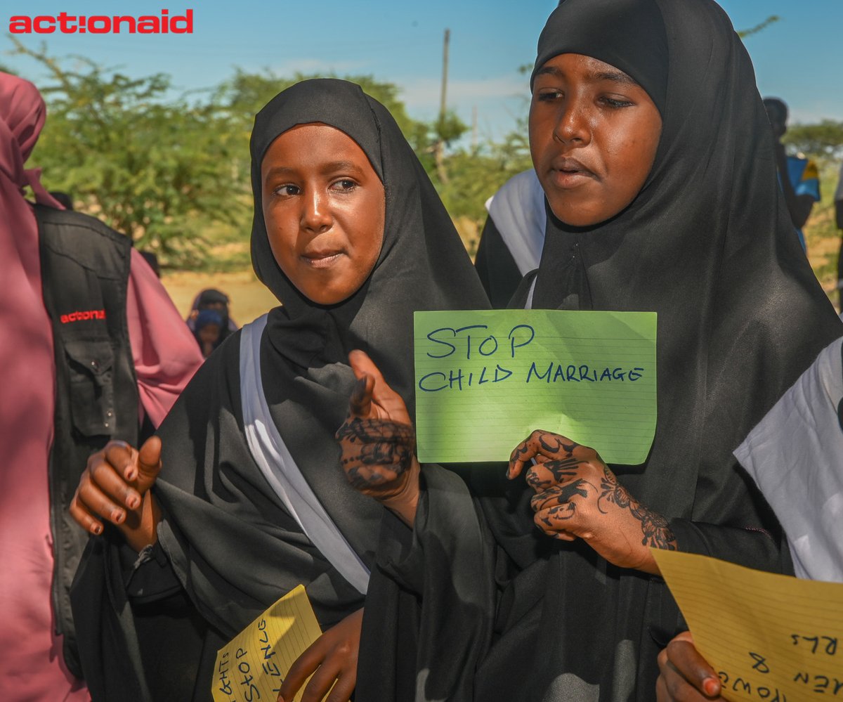 Female Genital Mutilation is the root of other forms of violence to #girls. They are forced to get married at a young age and denied their right to education. Let’s stand against #FGM -ow.ly/iO7V50RCZBO
#EndFGM 
@TheGirlGen