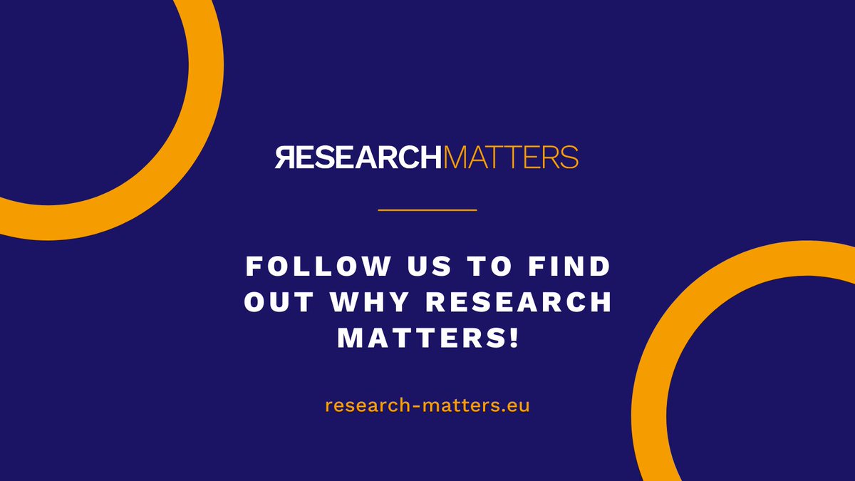 It is our great pleasure to launch the #ResearchMatters campaign! 😃🙌 Our mission is to mobilize and unite the European R&I community to advocate for increased investment in research and innovation. Stay tuned for updates, insights, and opportunities to get involved. 🌟 1/3