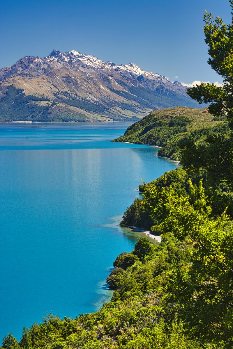 Baby Blue Lake Wakatipu, NZ