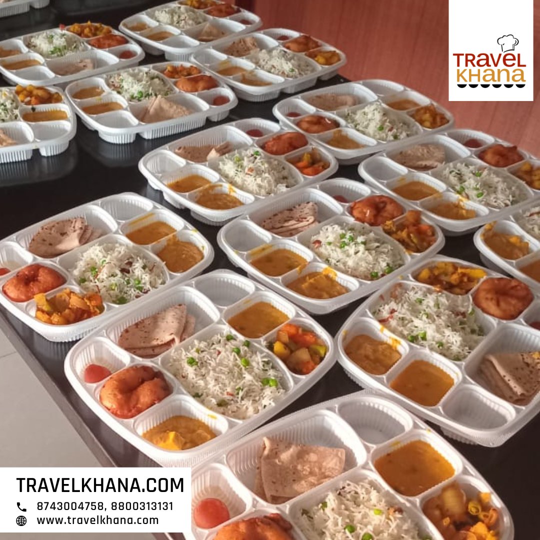 #50 Pax of Packed Food Delivered in Delhi.  Book your meal at Railway Stations, Airports, Offices, Offsites, Tourist Locations, and Buses.  Call us on- 8743004751, 8743004758 - #TravelKhana #mice #GlobeIndia #groups #GroupFood #tourandtravel #trains #food #airportfood #miceevents