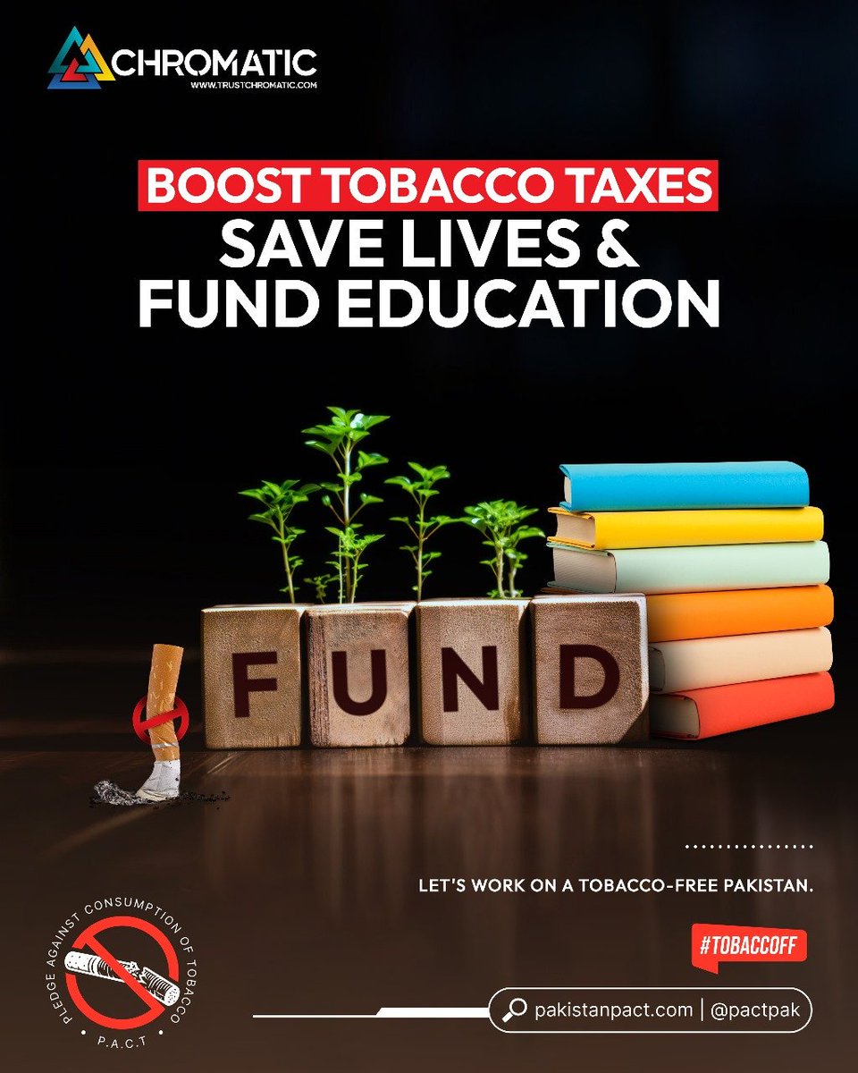 Increasing tobacco taxes can save thousands of lives and channel more funds into education. Higher taxes for fewer smokers and more resources for education. #IncreaseTobaccoTax