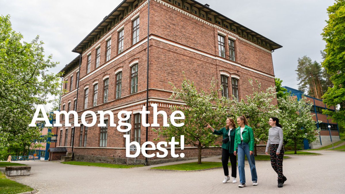 JYU arvioitiin sijalle 619 CWUR-yliopistovertailussa, jossa oli mukana lähes 21 000 yliopistoa. JYU on siis maailman parhaiden 3 prosentin joukossa!
👉r.jyu.fi/FtJ
The University of Jyväskylä was ranked 619 in the Center for World University Rankings (CWUR). 
#JYUnique