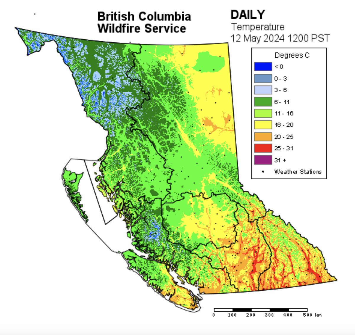 🌡️Today was the last day of warm weather in #BritishColumbia 🇨🇦. 30.7°C Lytton & Osoyoos 30.4°C Vernon & Warfield 30.3°C Kelowna 30.1°C Penticton 29.7°C Nelson 29.5°C Summerland 29.1°C Ashcroft & Castlegar 28.1°C Lillooet 27.8°C Creston 27.3°C Princeton 27.2°C Salmon Arm #BCwx