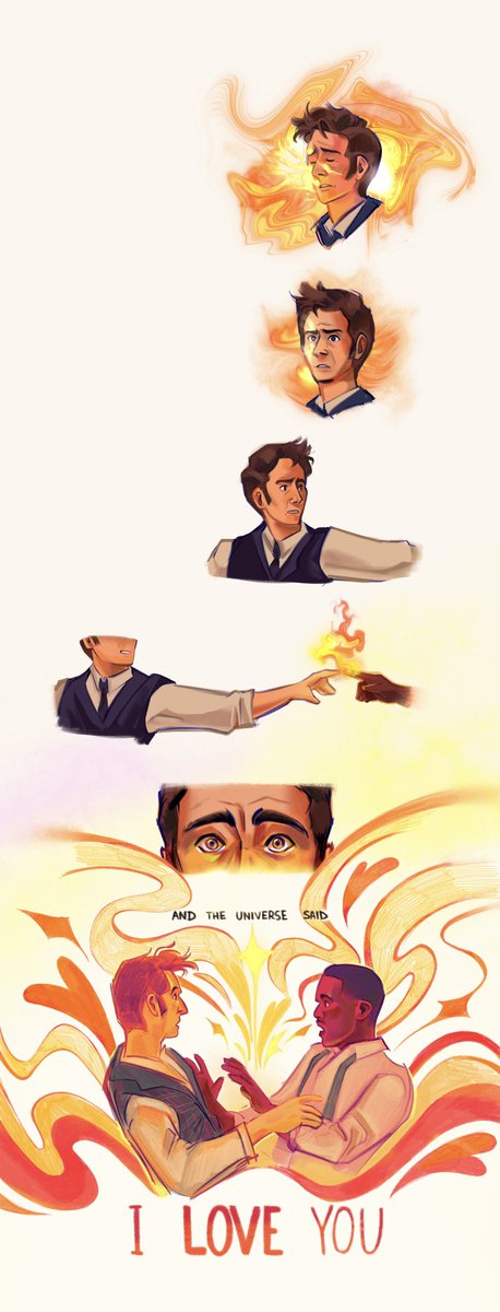 and the universe said… (1/4)
#DoctorWho #doctorwhofanart