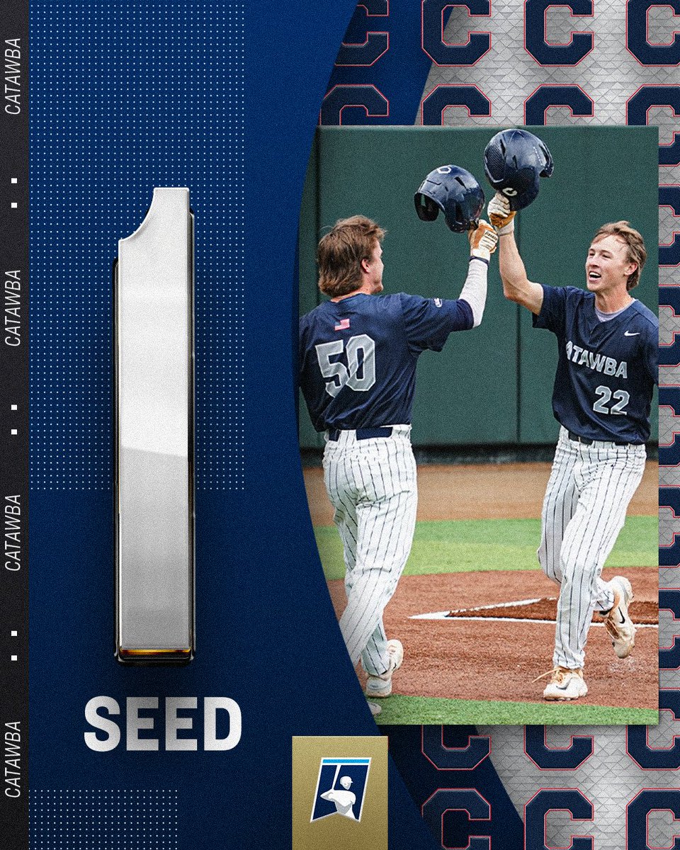 Representing the Southeast Region as the No. 1️⃣ seed, @CatawbaBaseball!

#MakeItYours | #D2BSB