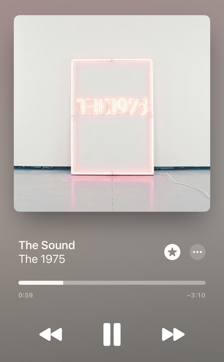 To lighten up your rainy day. 😇👍

#TheSound
#The1975