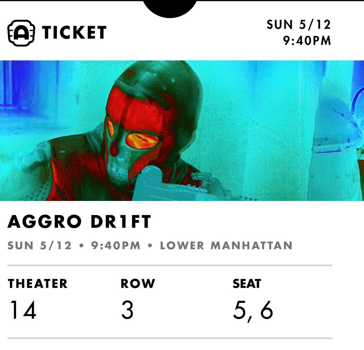 Celebrating #MothersDay with the one and only Gayle Fink with dinner and a movie —yes, it’s #AggroDr1ft (she’s a big Harmony Korine fan).