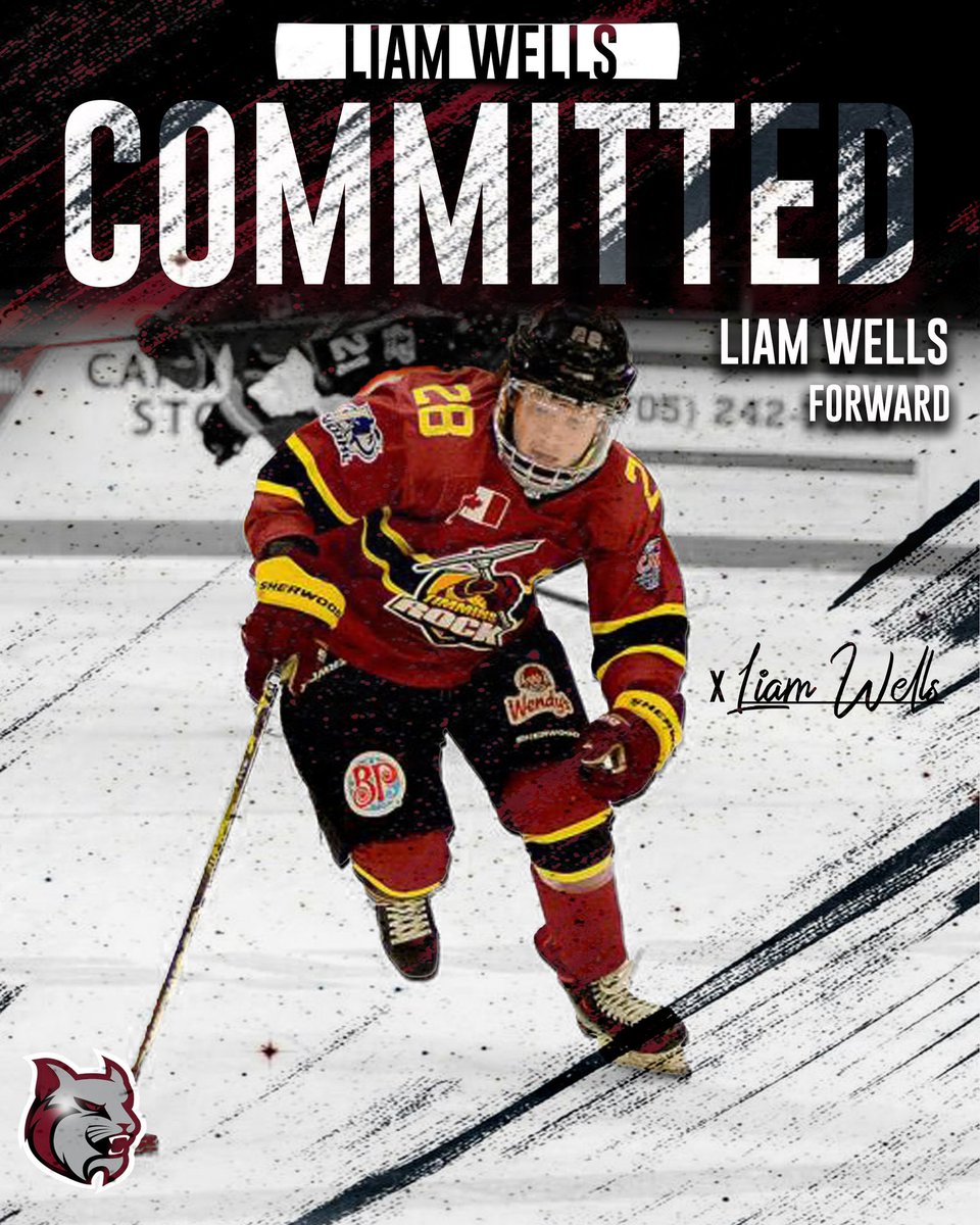 AMC_M_Hockey's tweet image. Let’s welcome Liam Wells to @goannamaria who scored 30 goals for @TimminsRock in the @NOJHL this season.