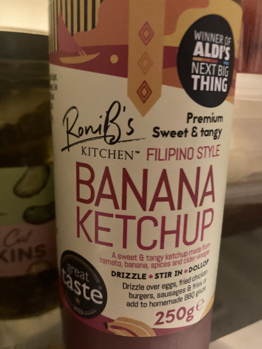 #Has anyone tried #Aldi #BananaKetchup apparently #AldisNextBigThing
