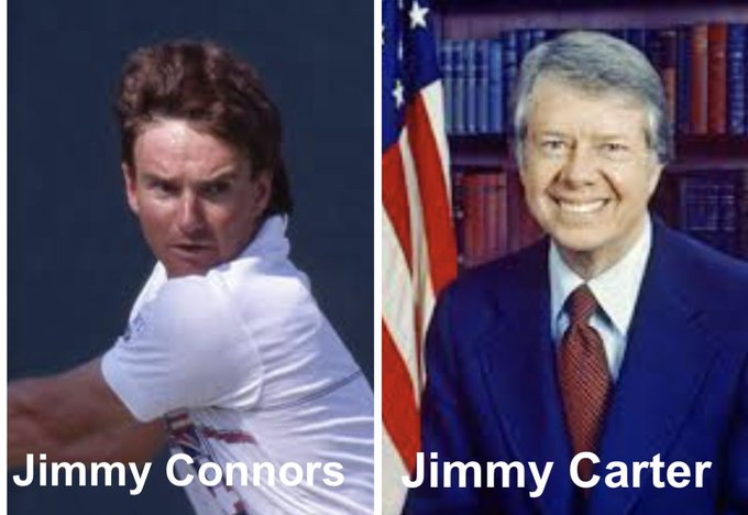Trump's statement about Jimmy Connors as the 'worst president ever' at the New Jersey rally appears to be more about attention-grabbing than meaningful discourse. #TrumpRally #AttentionSeeking