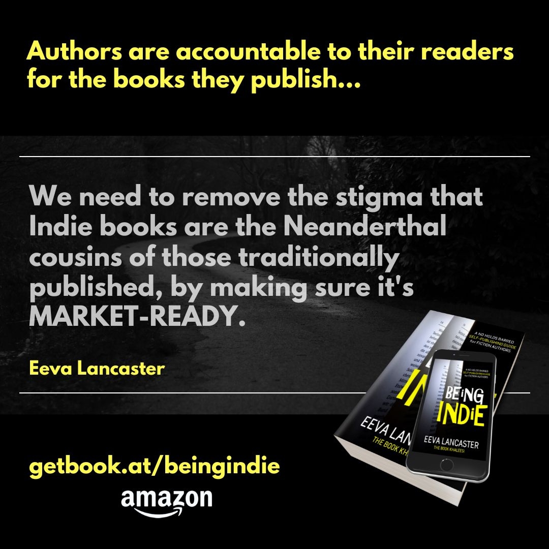 'Ms. Lancaster tackles the hot topics in this competitive field with an air of authority and finesse. She is clear and concise and takes the confusion out of what to do when.'
📍getbook.at/beingindie 
GET YOUR COPY!
#authors #writingcommunity #writers
#publishing #BookBangs