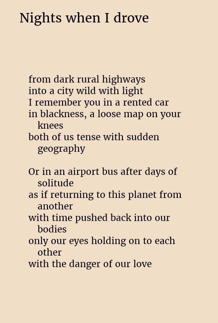 ~ Michael Ondaatje
#Poetry