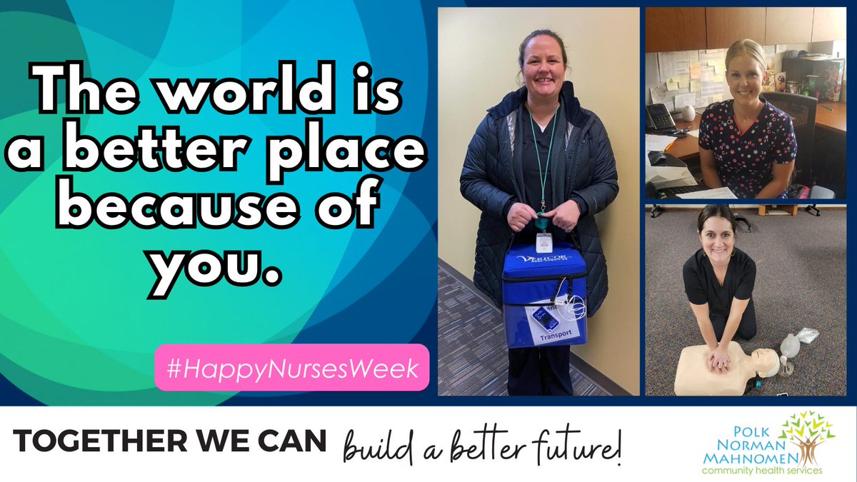 As National Nurses Week draws to a close, let's remember that their essential work carries on. A final shoutout to our dedicated Polk County Public Health Nurses. Your compassion and commitment to our community never goes unnoticed. 💙 #NationalNursesWeek #CommunityHeroes