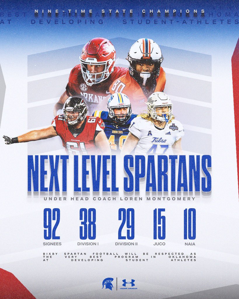 🗣️🗣️Tomorrow the pads will be on and poppin!! 🗣️🗣️These former Spartans know a thing or two about that! College coaches be sure to come out and see the next wave of Spartans headed to the next level!!