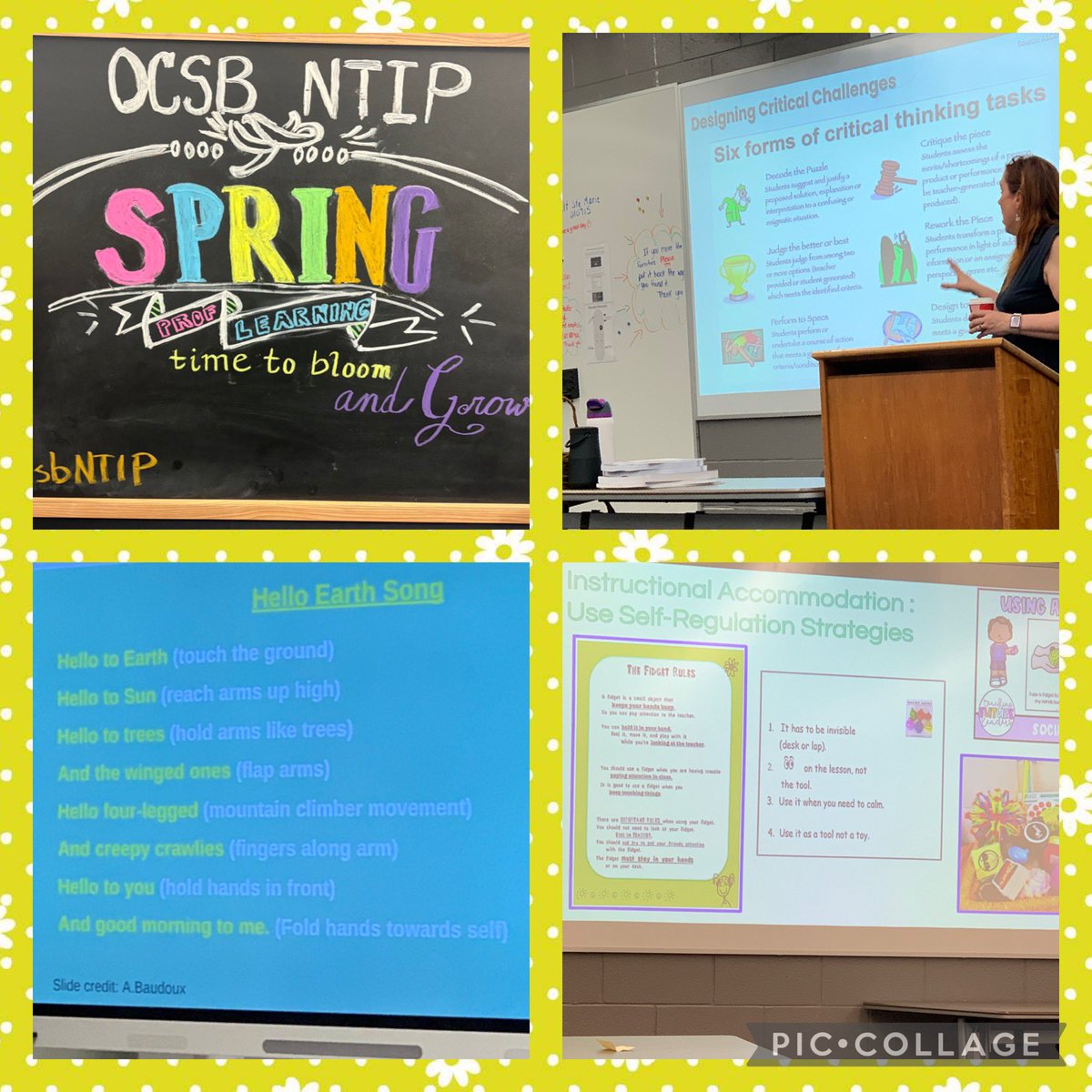 Many thanks to @ocsbNTIP for providing valuable opportunities to remind our calls to teach and love!🌷