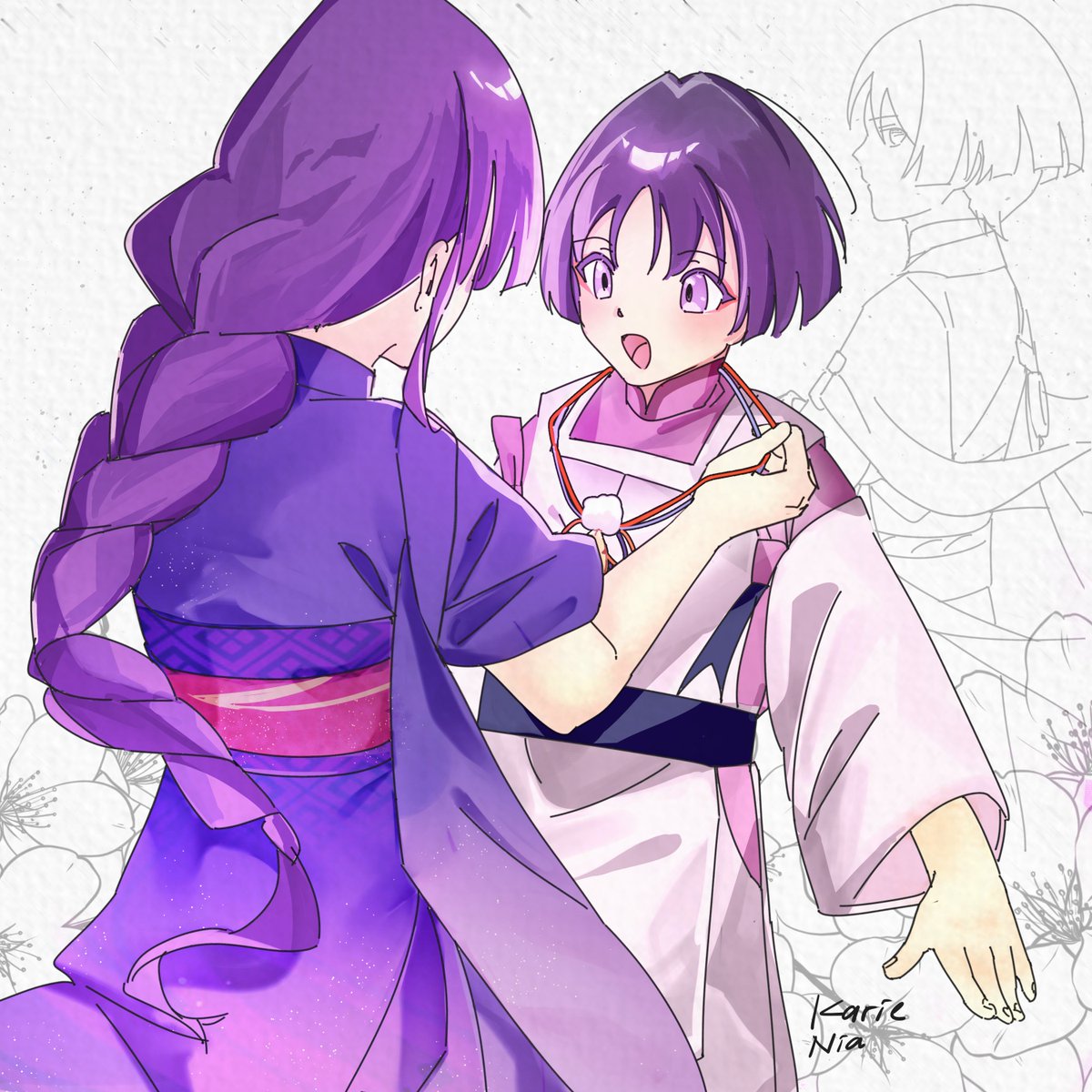 MooKarie's tweet photo. Another Past..

#GenshinImpact #illustration #wanderer #RaidenShogun https://t.co/mdLBNYzSWs