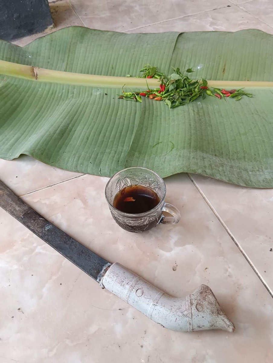 Awali pagi dengan segelas kopi... Jangan awali dengan senyuman, karena semyuman ngk akan bertahan lama. Paling bertahan sampai jam sembilan, setelah cari sarapan. 🫢🙏