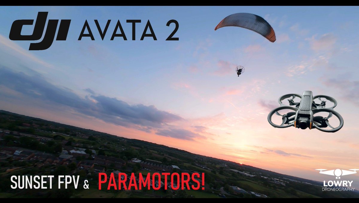 LowryDrone's tweet image. Sunset #FPV &amp;amp; #Paramotors flying #DJIAvata2 🎥

Youtube: youtu.be/B0Df3rFo23k?fe…

#dji #fpvdrone #drone #paramotor #sunset #dronepilot