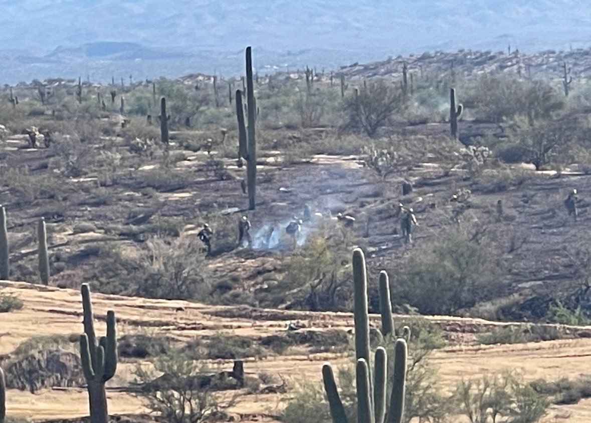 Sunday 5/12 Fire Updates:
🔥#FlyingBucketFire - 100% contained at 2,795 ac. All resources have been released from the incident. Fire started Monday, 5/6 approx. 19 mi. SW #Maricopa & S #Mobile in #MaricopaCounty 

🔥#PaintedFire - crews stopped forward progress & have 50%…