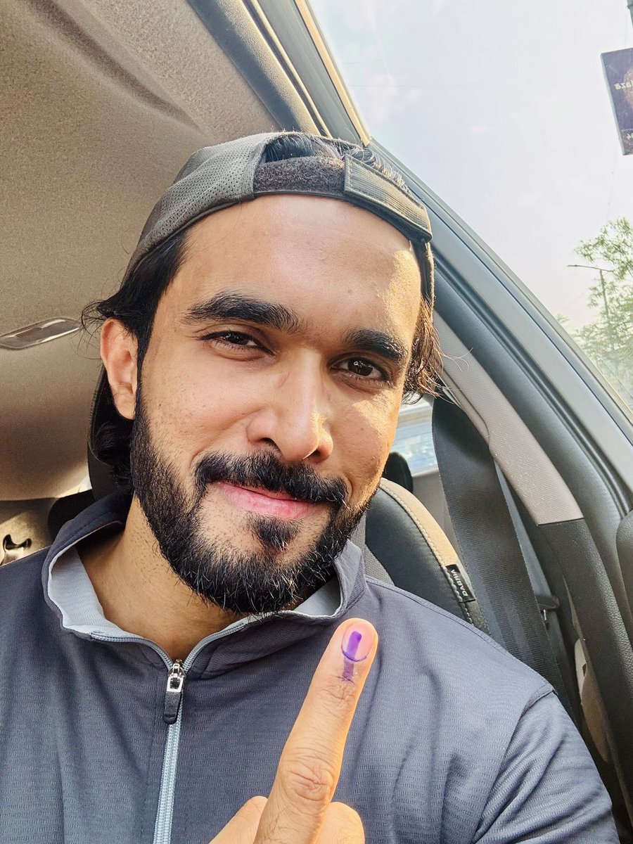 Day started with my vote against the Hate and Divide in the society!