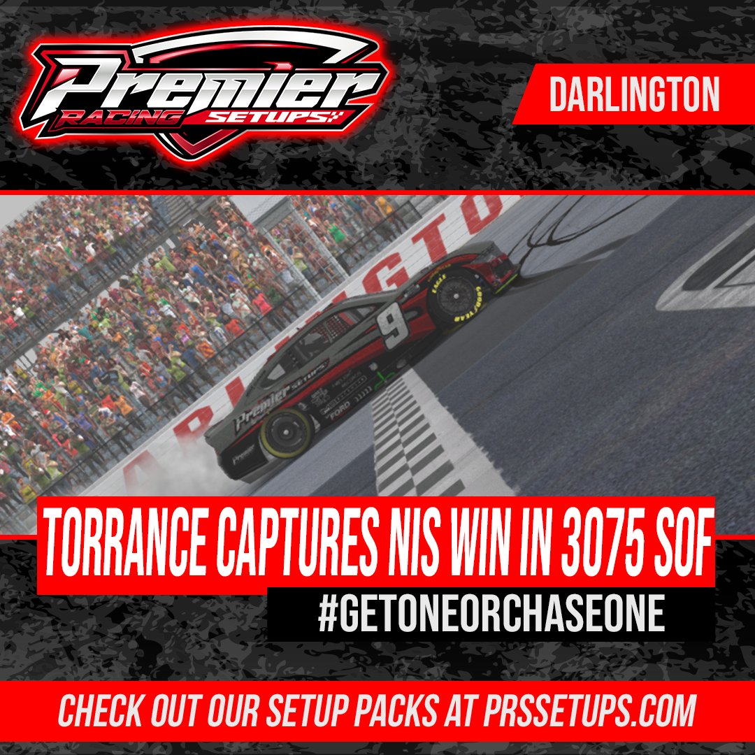 💣TORRANCE CAPTURES NIS WIN IN 3075 SOF💣 Spencer Torrance has at Darlington in the NASCAR Next Gen car in the NIS race! Torrance started from eighth place and would go on to lead 19 laps and grab the win! Congratulations on the win! 🏎Checkout Our 2024 Season 2 Setup Passes