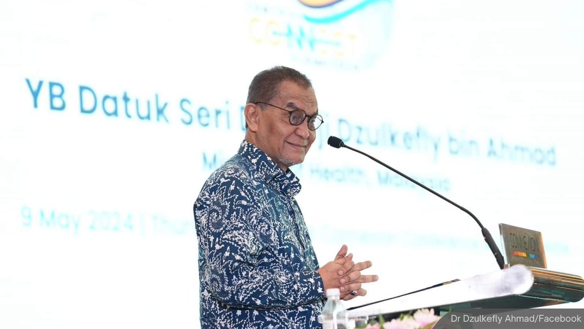 1. Health Minister Dzulkefly Ahmad says the surge in tuberculosis cases is a serious concern with over 8,856 cases recorded worldwide as of May 4.

He adds that the airborne disease was highly infectious with Sabah accounting for 1,944 cases.