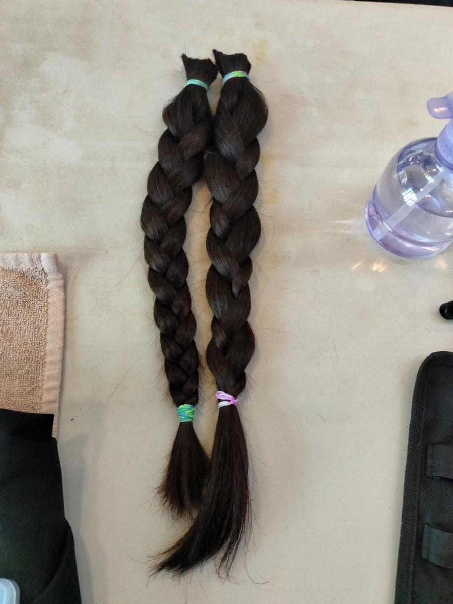 Olé!! Aquí dos de las trenzas que se han donado a #trenzagol <a href="/rayadas/">Rayadas</a> ⁦<a href="/MexicoSonrie/">MÉXICO SONRÍE ®</a>⁩