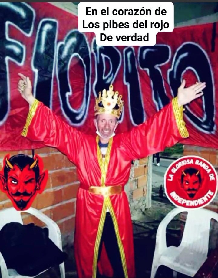 Vuela alto querido MUNDO DE FIORITO! 🌍👑
Para siempre en los corazones de
LOS PIBES DEL ROJO DE VERDAD!
Q.E.P.D.
Acompañamos a du familia en este dolor.