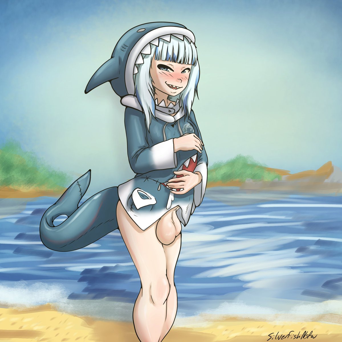 Who wants to be killed in shark nuts..~?