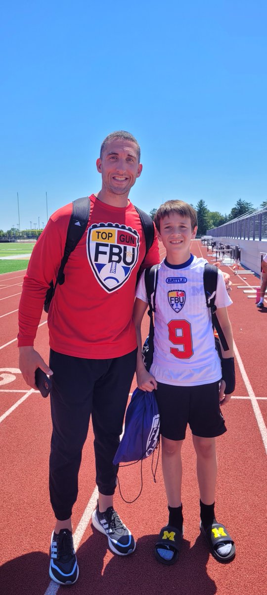 @HT_QB #CO31 #10U Thanks @xfactorQB and @LauerFBU for all the hard work this weekend @FBUcamp Indy. Had a great time learning and competing. @419Football