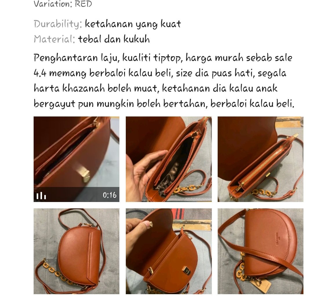 CikBuntat's tweet photo. DR CARDIN BUAT HAL LAGI ‼️‼️

Dr cardin tengah buang harga kaw kaw tu.  Handbag cantik² kualiti tiptop harga marhean mana nak dapat. 

Tak percaya boleh tengok kat sini 
https://t.co/bM7bJtL1x9

Warna almond tu betul2 menggoda. https://t.co/XyxVc02fxm