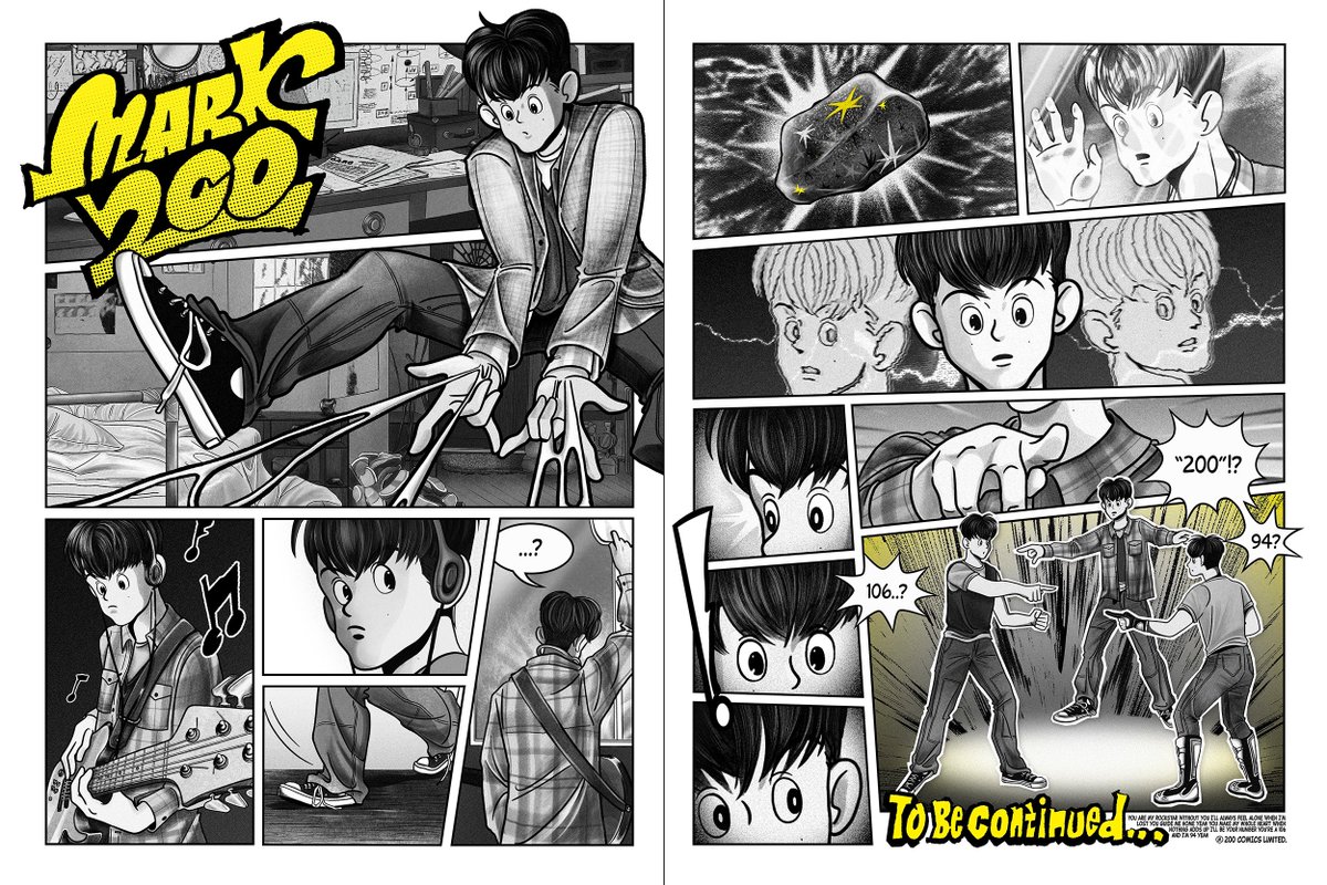 ‘5월 16일 신곡 발표’ NCT 마크, 이번에는 록스타로 변신!
신곡 ‘200’, 순수한 사랑+록킹한 사운드로 들려줄 낭만 감성!
만화 속으로 들어간 마크! 신곡 궁금증 자극!

m.entertain.naver.com/article/469/00…

#MARK #마크 #200 #MARK_200 
#NCT #NCT127 #NCTDREAM