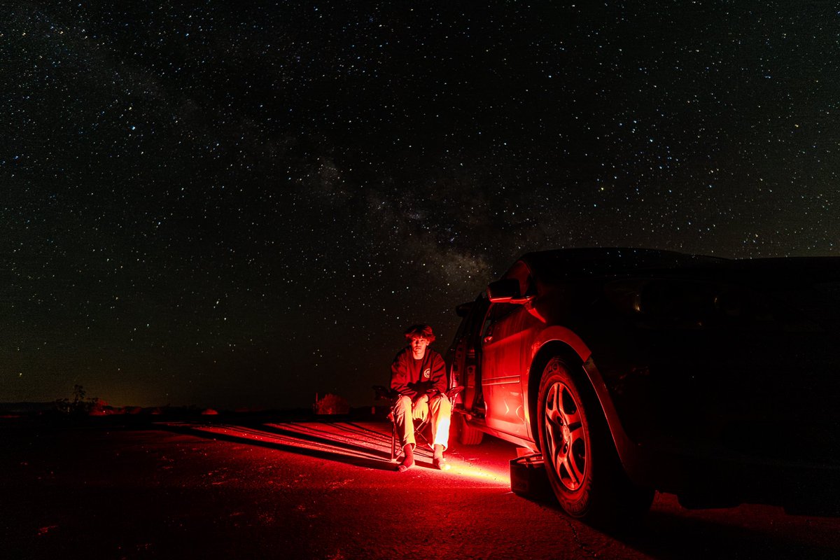 “hey let’s drive three hours to a place with zero light pollution” - la residents