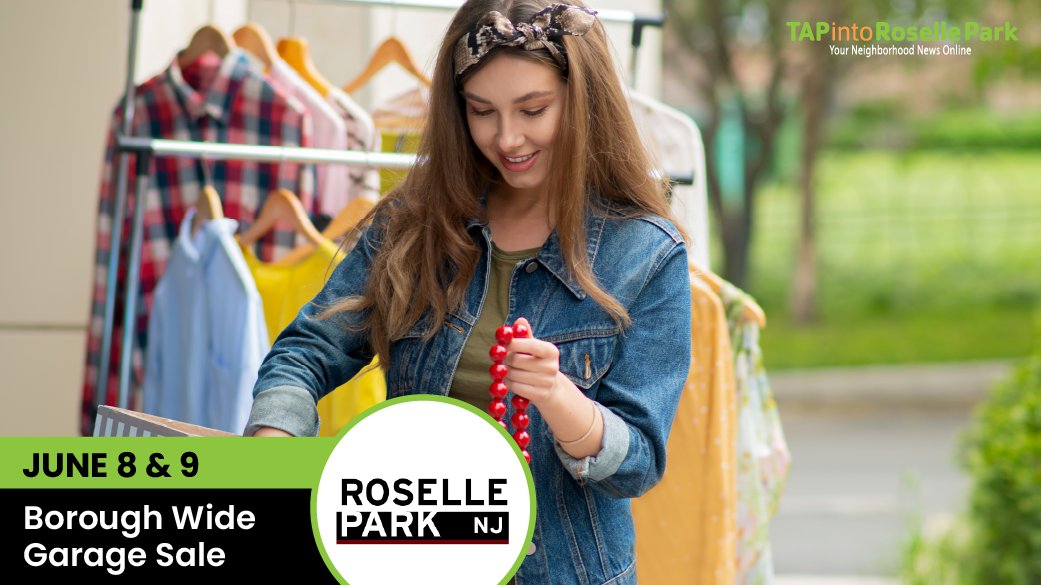 The borough-wide garage sale makes its return to Roselle Park, June 8-9!

Read the full story here 👉 bit.ly/3UVUpgL

#RosellePark | #UnionCounty | #LocalNews | #TAPinto