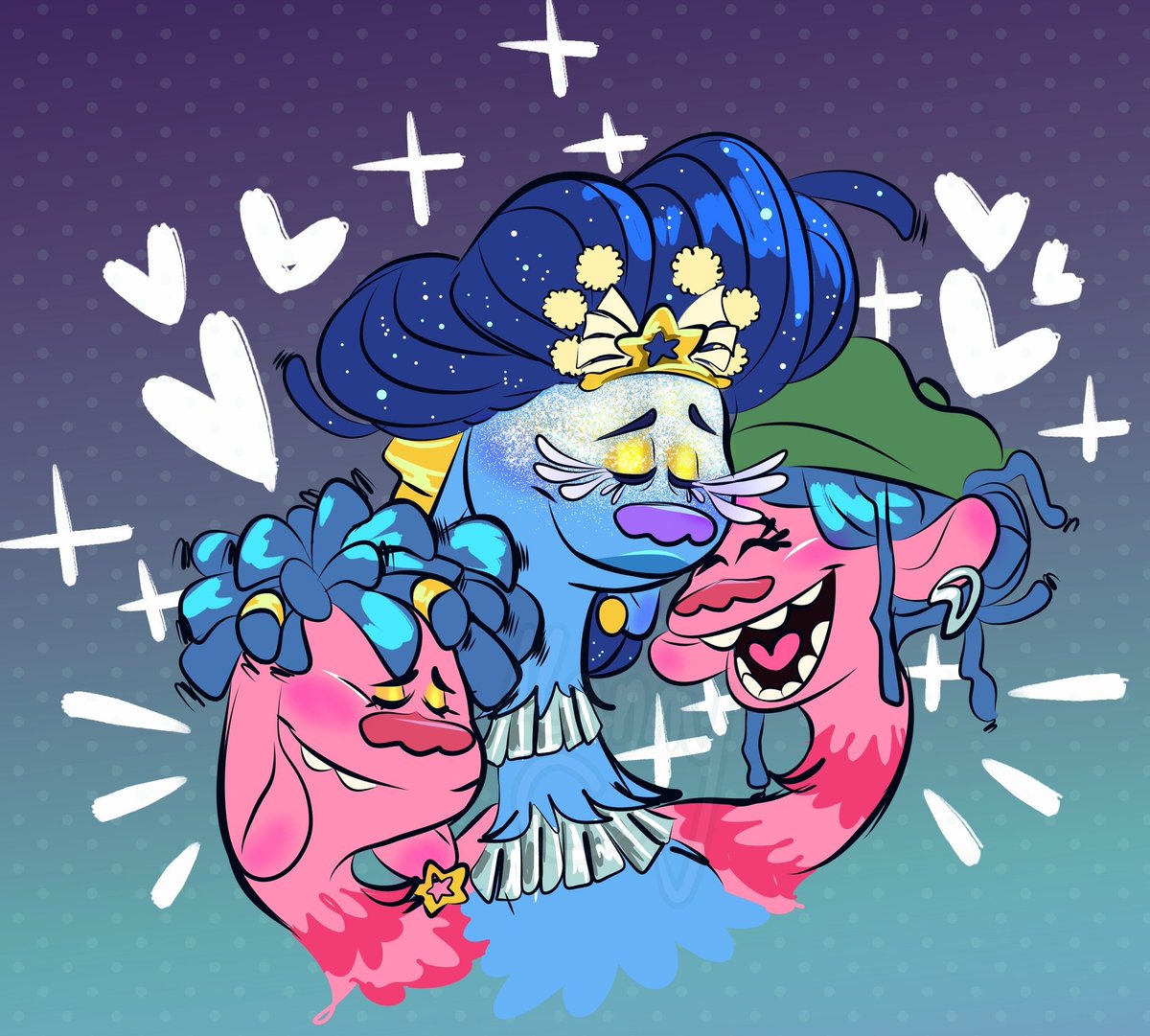 Queen Essence the mother u are 🩵
[ #TrollsFanart ]