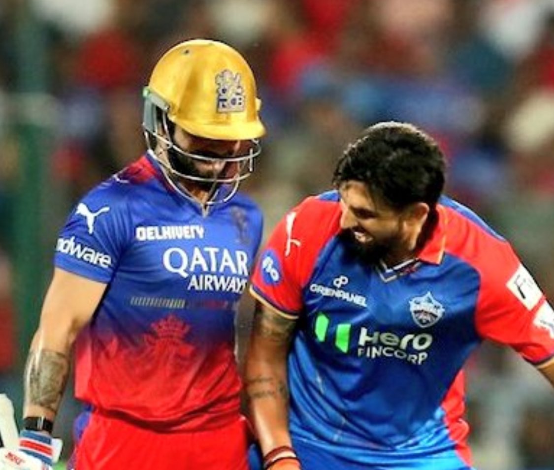 इस तस्वीर को क्या कैप्शन देंगे…
#ViratKohli𓃵 #IshantSharma #Captionthisphoto